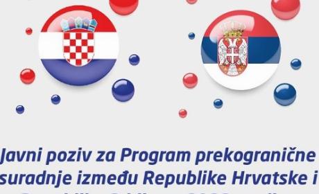 Javni poziv za Program prekogranične suradnje između Republike Hrvatske i Republike Srbije za 2023. godinu