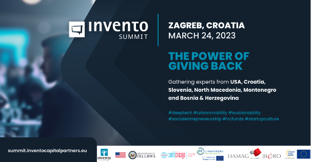 Prijavite se na „INVENTO Summit - The Power of Giving Back“ koji okuplja više od 200 profesionalaca s područja inovacija, tehnologije i investicija